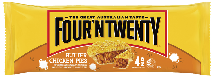Butter Chicken Pies 4pk