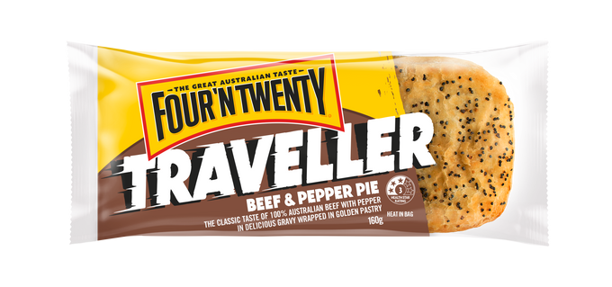 Traveller Beef & Pepper Pie