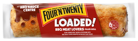 Loaded! BBQ Meat Lovers Filled Roll